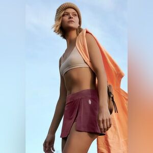 FP MOVEMENT Hot Shot Skort in Clove.  NWT -Large